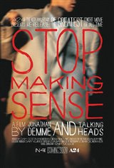 A24 x IMAX Present: Stop Making Sense Movie Poster