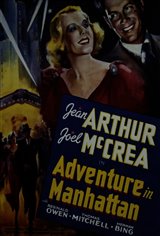 Adventure in Manhattan Movie Poster