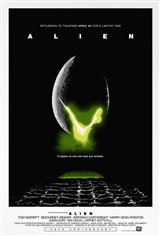 Alien 45th Anniversary Re-Release Movie Poster