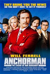 Anchorman: The Legend of Ron Burgundy Movie Poster