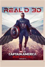 Captain America: Brave New World 3D Movie Poster