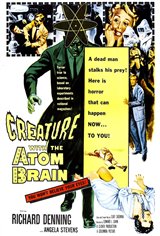 Creature with the Atom Brain Movie Poster