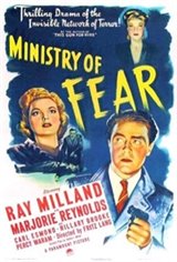 Ministry of Fear Movie Poster