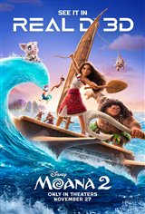 Moana 2 3D Movie Poster