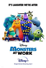 Monsters at Work (Disney+) Movie Poster