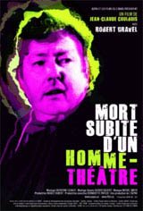 Mort subite d'un homme-théâtre Movie Poster