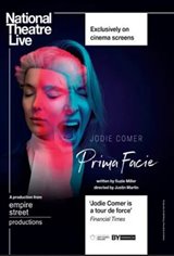 National Theatre Live: Prima Facie Poster