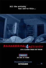 Paranormal Activity 4  Movie Poster