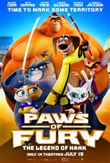 Paws of Fury: The Legend of Hank Poster