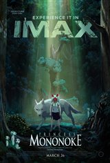 Princess Mononoke 4K IMAX Movie Poster