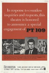 PT 109 Movie Poster