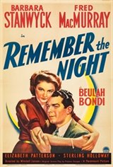 Remember the Night Movie Poster