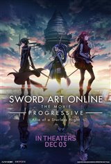 Sword Art Online: Progressive - Aria of a Starless Night Movie Poster