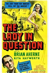 The Lady in Question Movie Poster