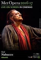 The Metropolitan Opera: Nabucco Movie Poster