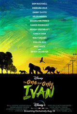 The One and Only Ivan (Disney+) Movie Poster