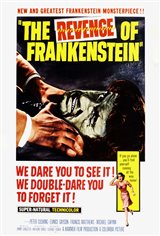 The Revenge of Frankenstein Movie Poster