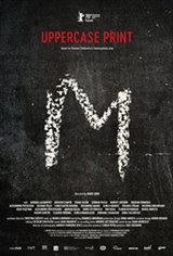 Uppercase Print Movie Poster