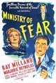 Ministry of Fear Movie Poster