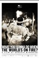 What You Gonna Do When the World's on Fire? Movie Poster