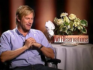 Aaron Eckhart (No Reservations) - Interview