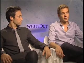 Alex O'Loughlin & Gabriel Macht (Whiteout) - Interview