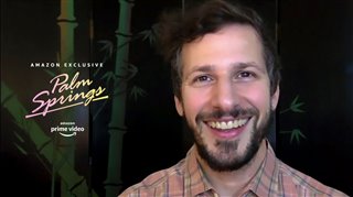 Andy Samberg talks about practical jokes in romantic comedy 'Palm Springs' - Interview