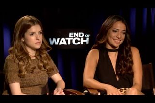 Anna Kendrick & Natalie Martinez (End of Watch) - Interview