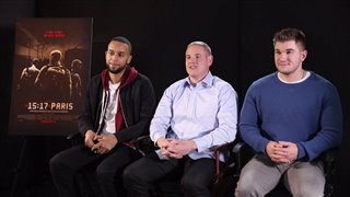 Anthony Sadler, Spencer Stone & Alek Skarlatos Interview - The 15:17 to Paris