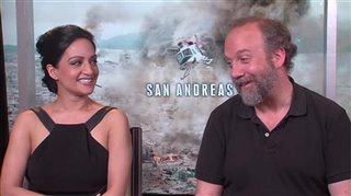 Archie Panjabi & Paul Giamatti (San Andreas)