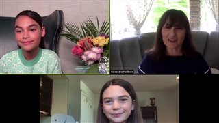 Ariana Greenblatt & Brooklyn Prince talk THE ONE AND ONLY IVAN