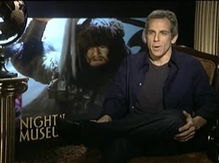 BEN STILLER (NIGHT AT THE MUSEUM) - Interview