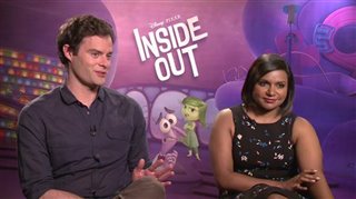 Bill Hader & Mindy Kaling (Inside Out) - Interview