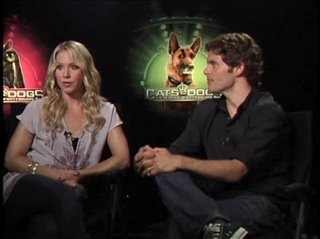 Christina Applegate & James Marsden (Cats & Dogs: The Revenge of Kitty Galore)