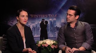 Colin Farrell & Jessica Brown Findlay (Winter's Tale)