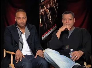 Columbus Short & Laurence Fishburne (Armored)