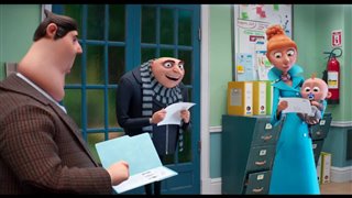 DESPICABLE ME 4 Clip - Gru and his family get new identities