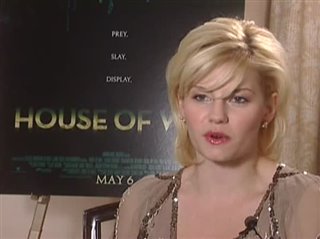 ELISHA CUTHBERT - HOUSE OF WAX - Interview