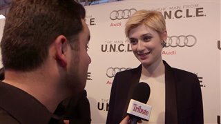 Exclusive: Elizabeth Debicki - The Man from U.N.C.L.E. Red Carpet