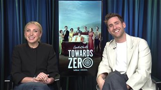 Ella Lily Hyland and Oliver Jackson-Cohen on 'Agatha Christie's Towards Zero'