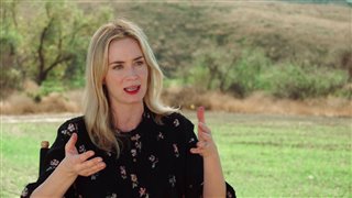 Emily Blunt Interview - A Quiet Place