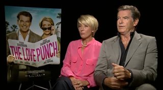 Emma Thompson & Pierce Brosnan (The Love Punch)