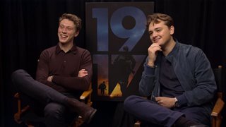 George MacKay & Dean-Charles Chapman talk '1917'