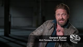 Gerard Butler Interview - Den of Thieves