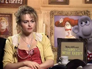 HELENA BONHAM CARTER - WALLACE & GROMIT: THE CURSE OF THE WERE-RABBIT - Interview