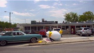 Jackass Presents: Bad Grandpa movie clip - Penguin Statue