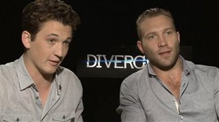 Jai Courtney & Miles Teller (Divergent)