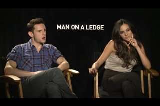 Jamie Bell & Genesis Rodriguez (Man on a Ledge)