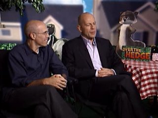 JEFFREY KATZENBERG & BRUCE WILLIS (OVER THE HEDGE)