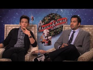 John Cho & Kal Penn (A Very Harold & Kumar 3D Christmas) - Interview